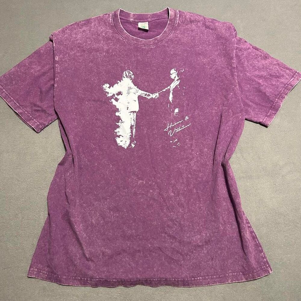 Travis-scott Men's Purple T-shirt